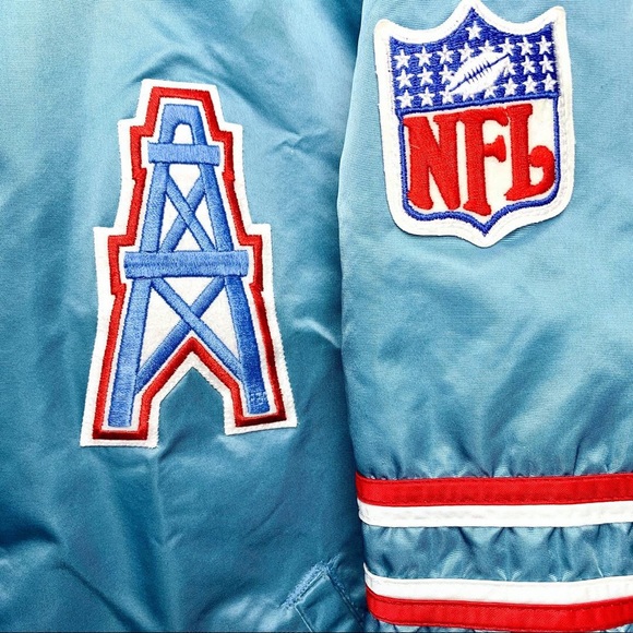 SOLD‼️ Vintage Houston Oilers STARTER Jacket - Picture 2 of 8